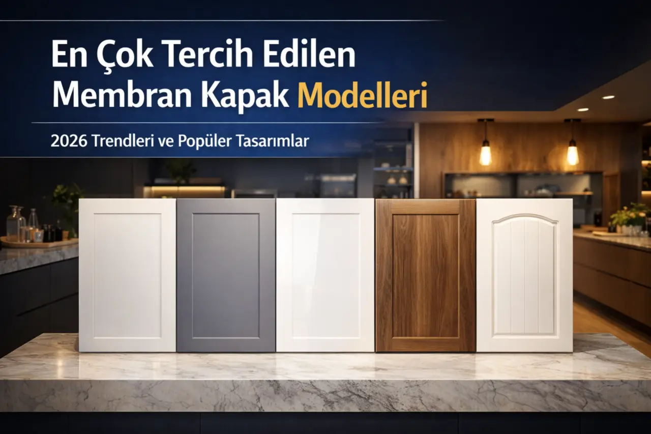 En Çok Tercih Edilen Membran Kapak Modelleri