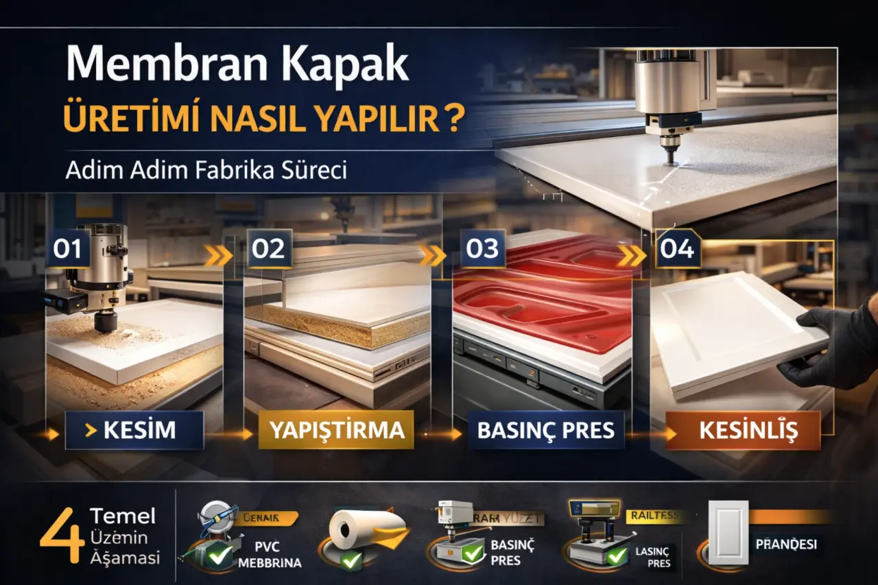 Membran Kapak Üretimi Nasıl Yapılır? Adım Adım Fabrika Süreci